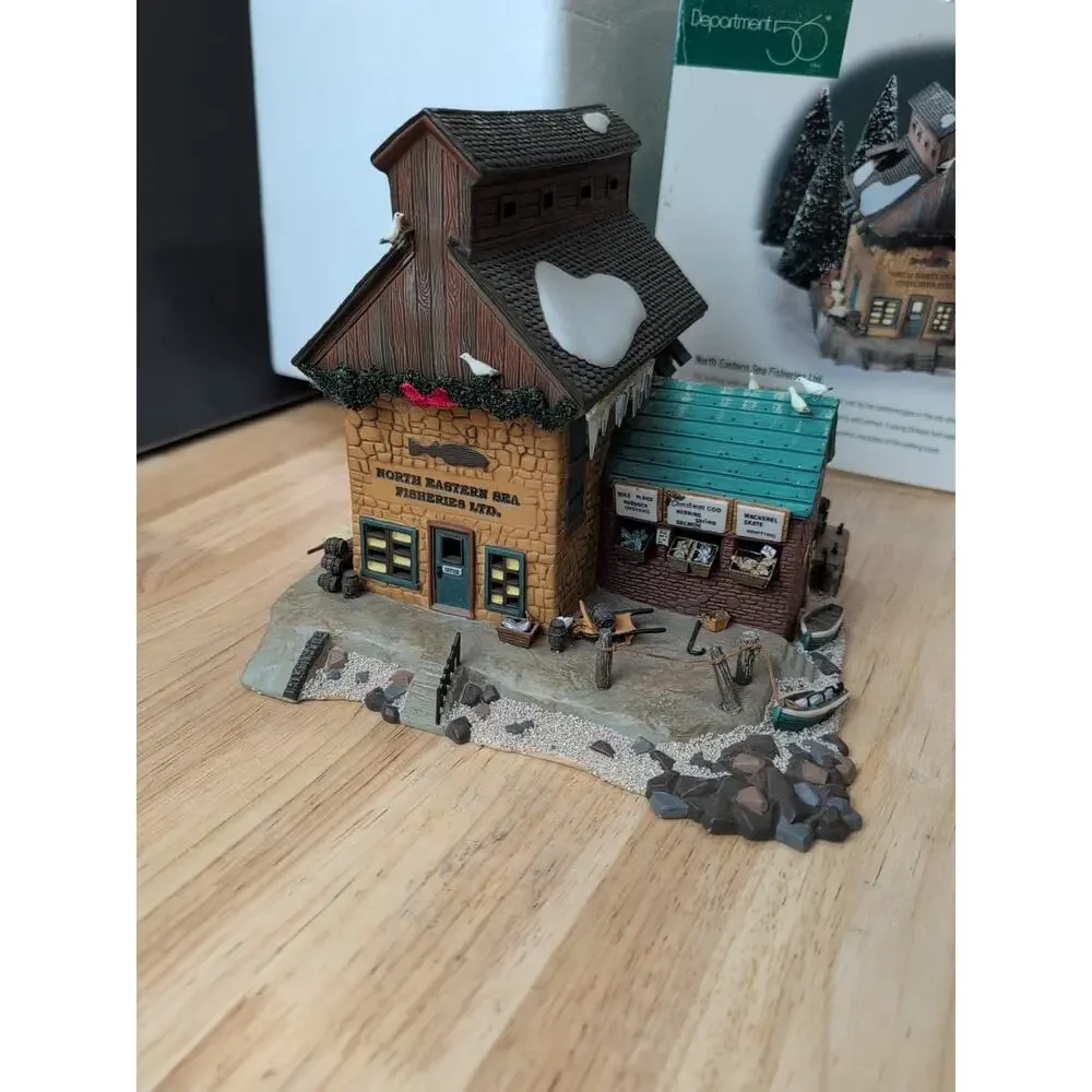 Dept 56 North Eastern Sea Fisheries Ltd Dickens Heritage‎ Village Retired 58316